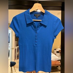 J crew vintage rib polo shirt NWOT S